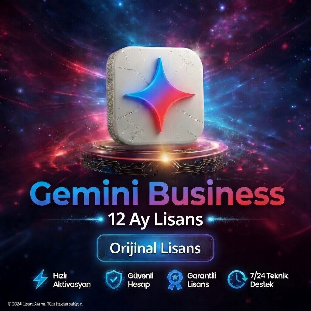 Gemini Business 12 Aylık VIP Lisans – Yıllık %35+ Dev Tasarruf!